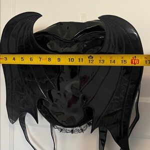 Women Punk Backpack Novelty Bat Wing Daypack Purse Gothic Lace Shoulder Bag